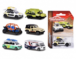 Техника для исследователей и путешественников, 7,5 см., 6 видов (Majorette, 2057601)